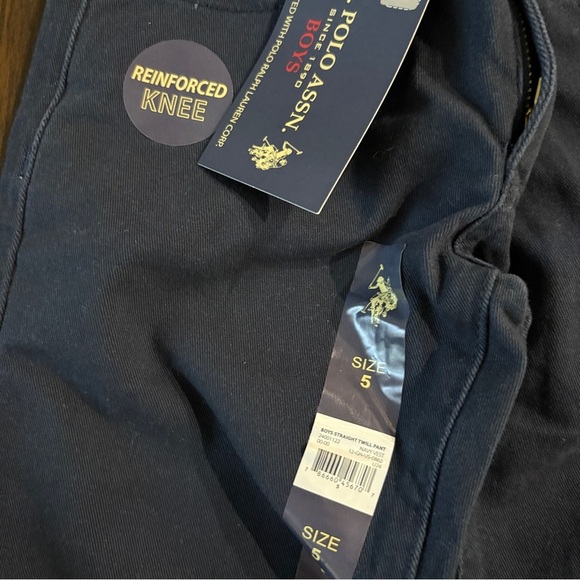 Brand New NWT Boys Polo Twill Stretch Pants Bundle 2 Qty Size 5 - Picture 7 of 8